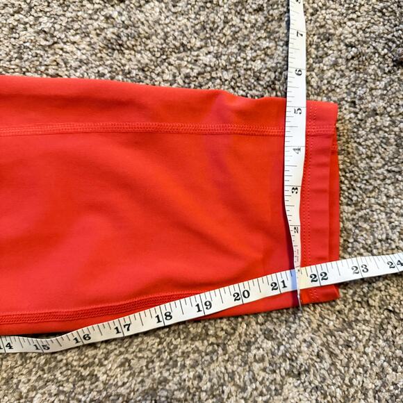 Girlfriend Collective Orange Leggings Cropped Size XL - Picture 6 of 6